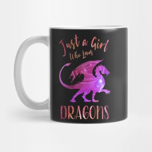 Just a Girl Who Loves Dragons Mug